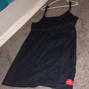 Calvin Klein Short Navy Jean Dress